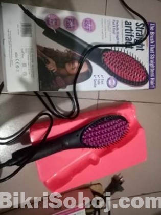 Brush straightener